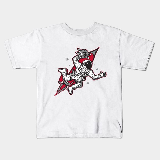 Rockets Kids T-Shirt by stayfrostybro